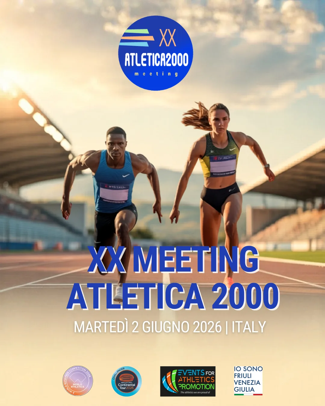 Locandina XX Meeting Atletica 2000